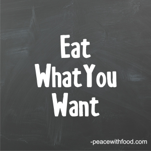 Eat What You Want