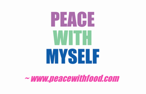 peace with myself
